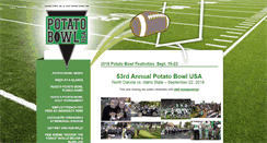 Desktop Screenshot of potatobowl.org